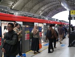 Libur Panjang 14–17 Mei, KAI Operasikan 270 Perjalanan LRT Jabodebek per Hari
