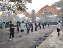Pererat Kebersamaan, Manajemen BRI Region 6 Gelar Jogging Bersama di Kawasan TMII