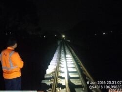 Keselamatan Prioritas Utama, KAI Daop 2 Bandung Pastikan Jalur Aman Pasca Gempa di Cianjur