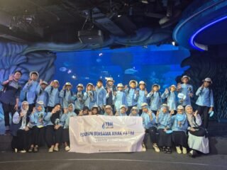 Tebar Kebahagiaan di Bulan Muharam, YBM BRI RO Jakarta 1 Ajak Anak Yatim Belajar dan Berwisata Edukatif di Jakarta Aquarium Safari
