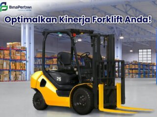 Mengenal Efisiensi Biaya Jangka Panjang Forklift Baterai Komatsu Andalan Bina Pertiwi