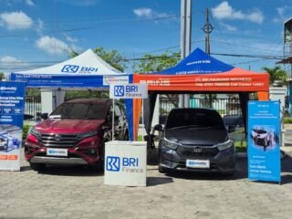 BRI Finance Tebar Promo Menarik di Mini Expo Mobil Bekas Berkualitas Bersama OLXMobbi di Dumai