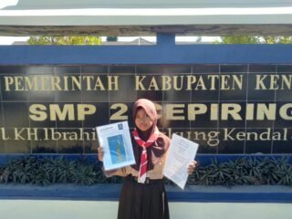 Siswi SMPN 2 Cepiring Raih Award-Winning Works dalam World Children's 19th Haiku Contest 2026