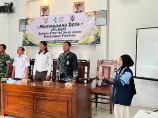 Mahasiswa KKN UIN Walisongo Posko 172 Turut Sukseskan Rembug Stunting Desa Pamriyan sebagai Upaya Pencegahan Stunting