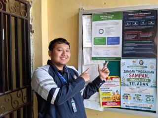 Mahasiswa KKN Undip Dorong Kesadaran Pengelolaan Sampah Mandiri di Desa Nyamplungsari Lewat Media Infografis